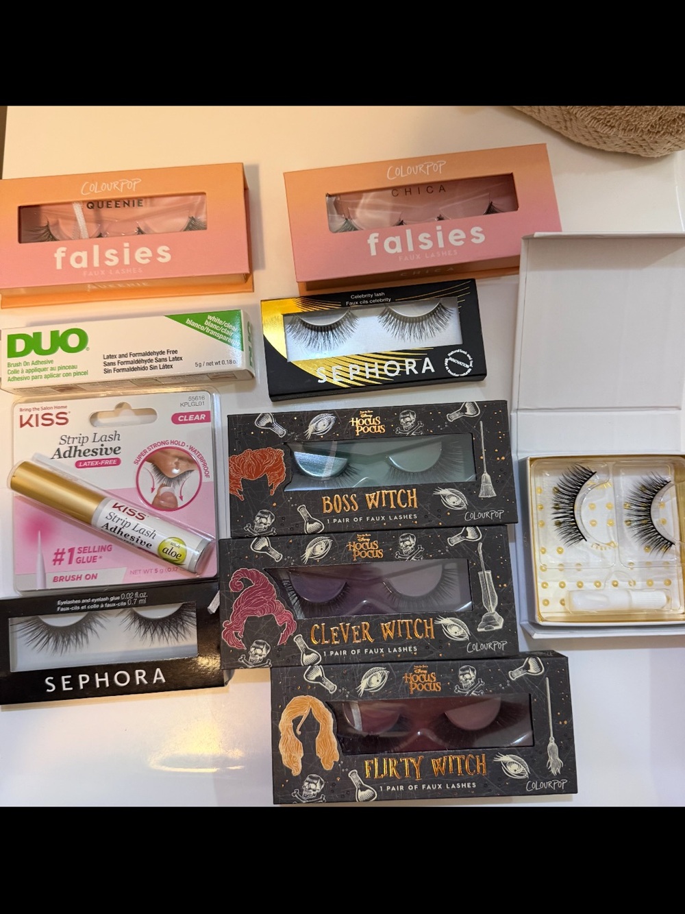 ColourPop & Sephora False Lashes Set in Black